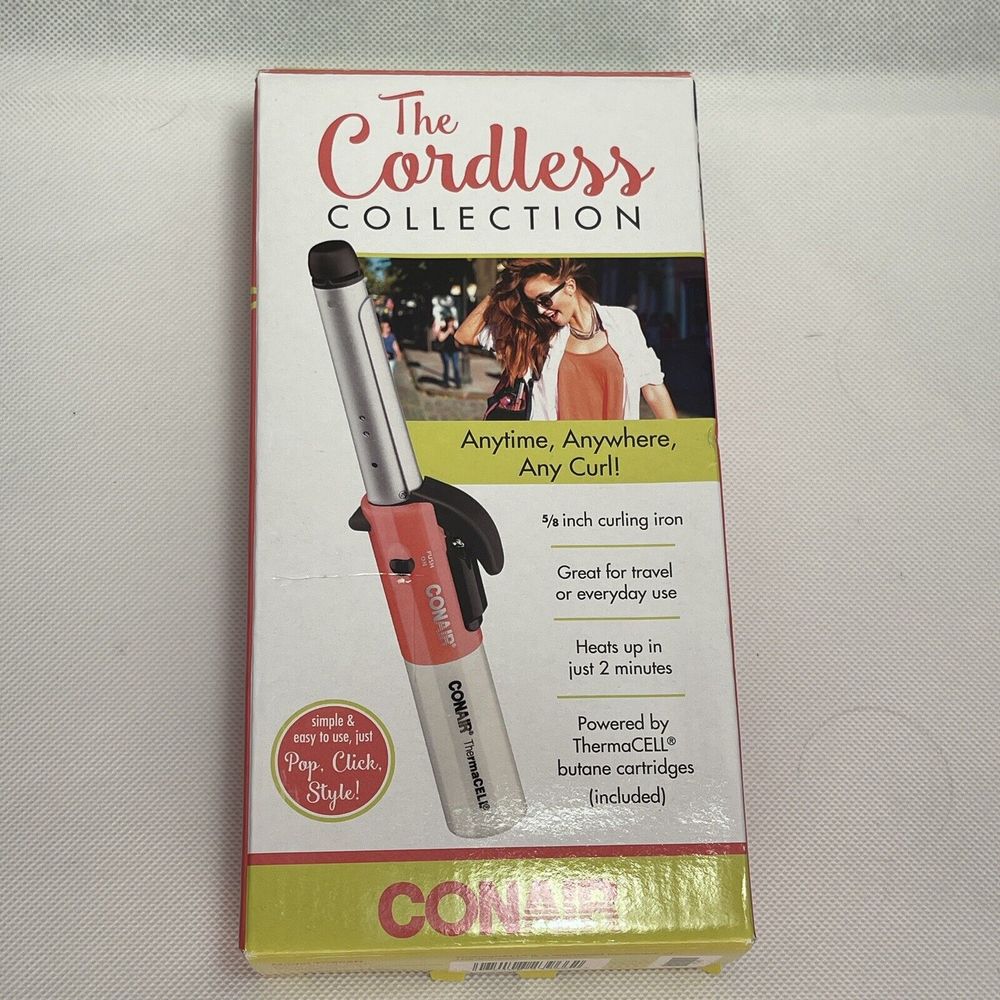 Conair Mini Pro 5/8 Inch Curling Iron Brand New Travel Small New Open Box